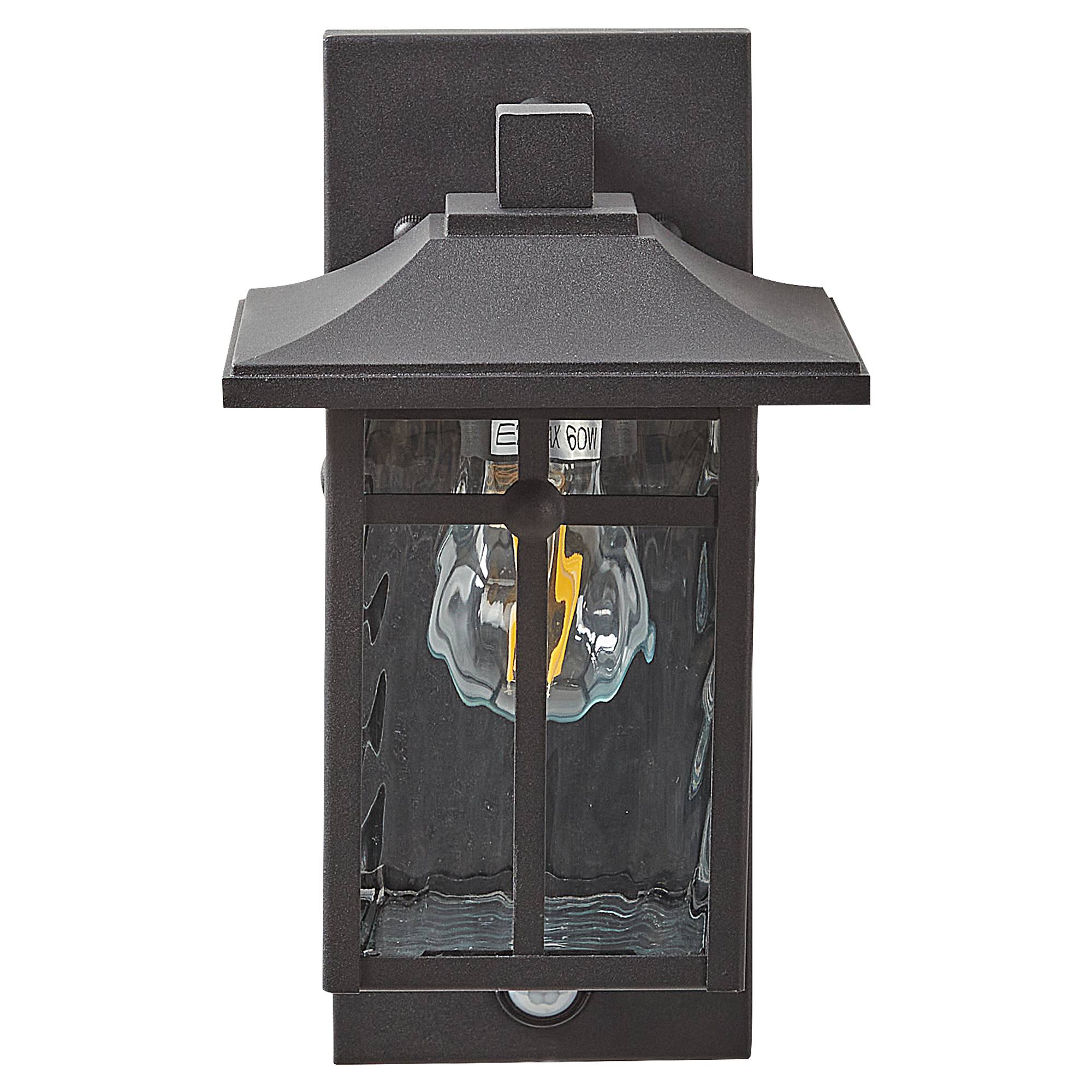 Beliani - Lampe murale pour l'extérieur Métal Noir TEVIOT - Beliani - Imagen 4