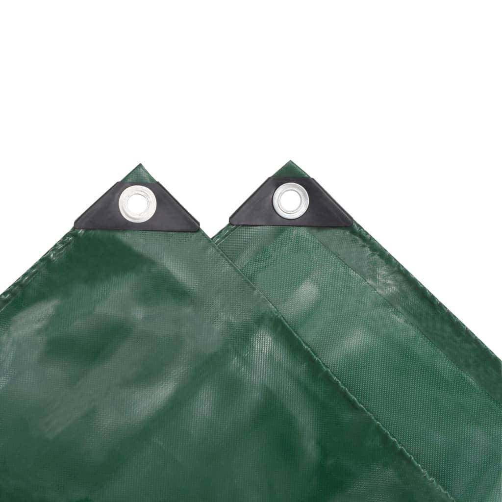 Helloshop26 - Bâche 4x6 m drap de camping protection jardin couverture remorque vert - Imagen 4