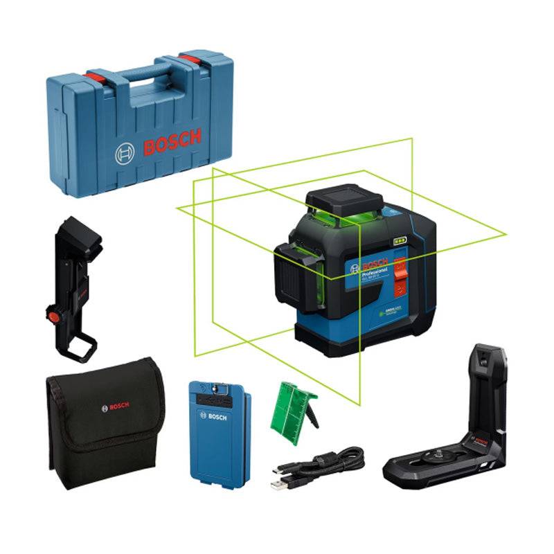 Bosch - Laser lignes BOSCH GLL 80-33 G - 0 601 065 501 Professional - Livré avec coffret de transport et accessoires Bosch - Image 1