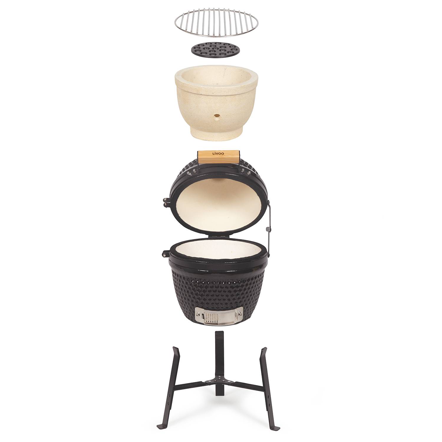 Livoo - Barbecue Charbon Livoo Doc283 - Imagen 6