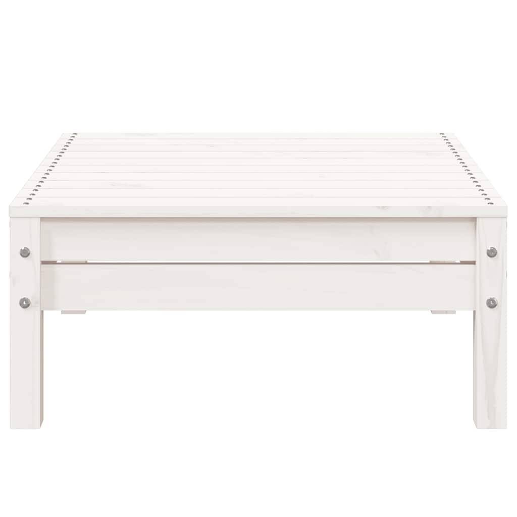 Canapé Extérieur 3 Places Bois Pin Massif Blanc avec Repose-Pieds Palette Design pour Terrasse Style Bord de Mer – ComfortXL Outdoor Living - Image 10