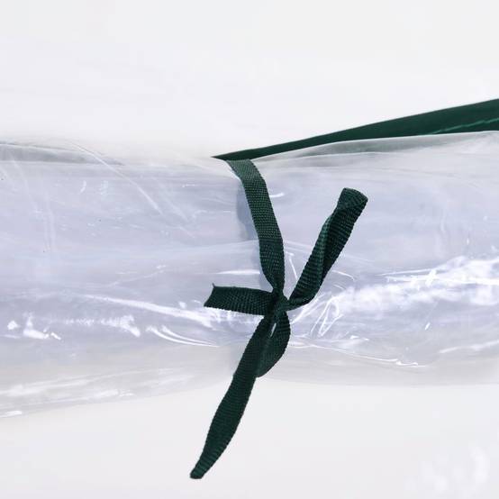 Mini Serre Tunnel de Forçage Acier et Housse PVC pour Carré Potager 2,5x1x0,8 m Transparent - ComfortXL Outdoor Living - Image 10