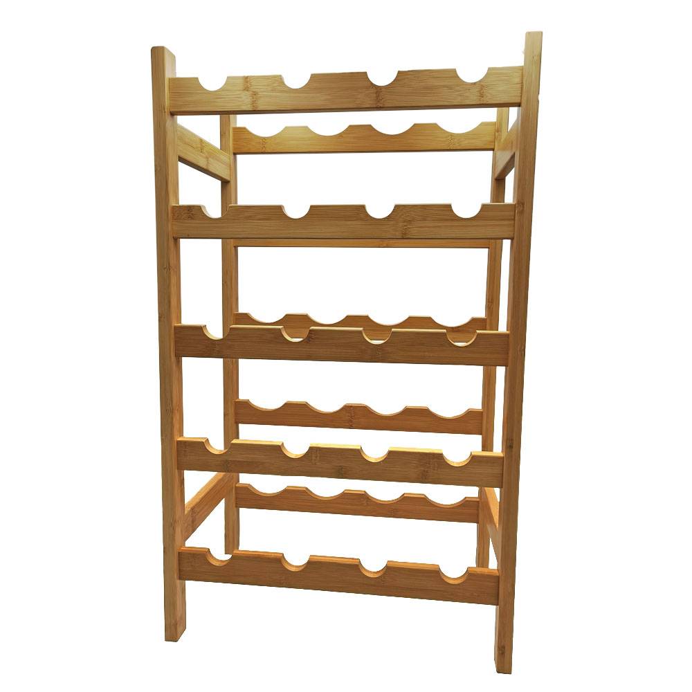 Etagère / casier à vin en bambou "BambooWine" - Image 3