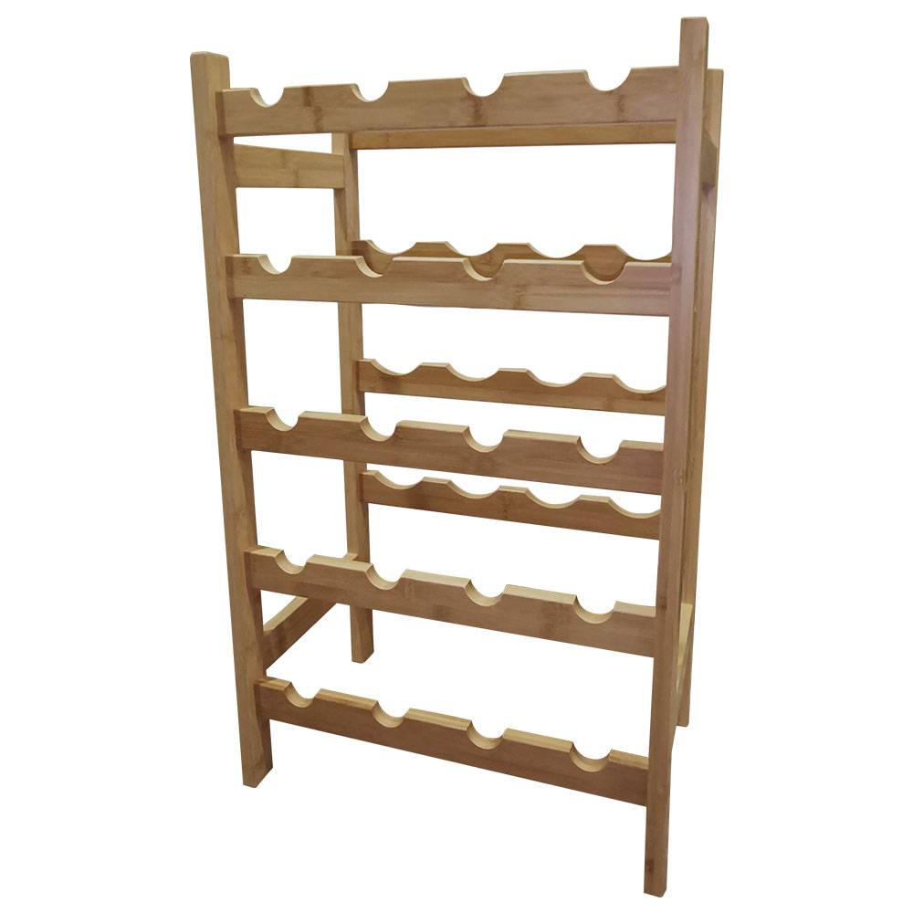 Etagère / casier à vin en bambou "BambooWine" - Image 1