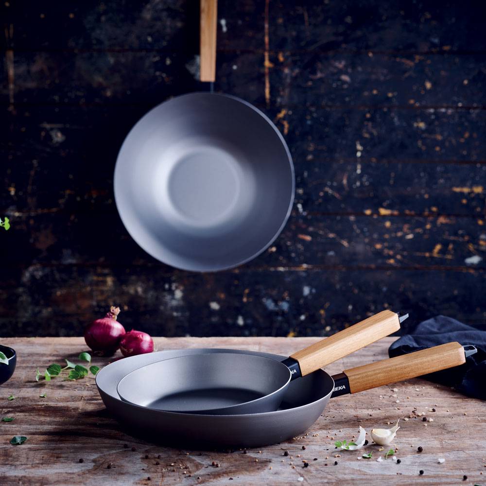Poêle wok en acier carbone 20cm 13970204 Beka - Image 4
