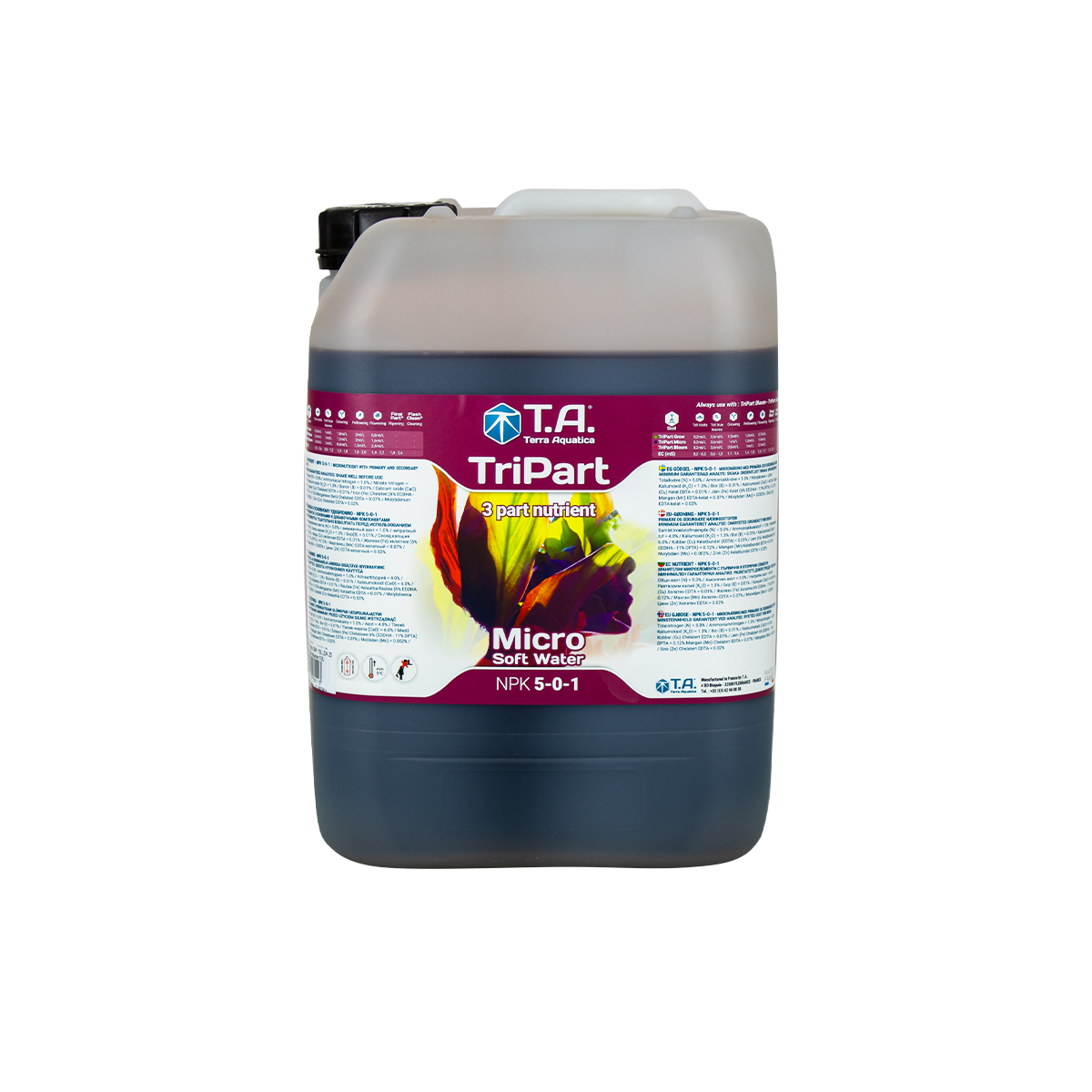 TRIPART Micro eau douce 10 litres - Terra Aquatica - Image 1