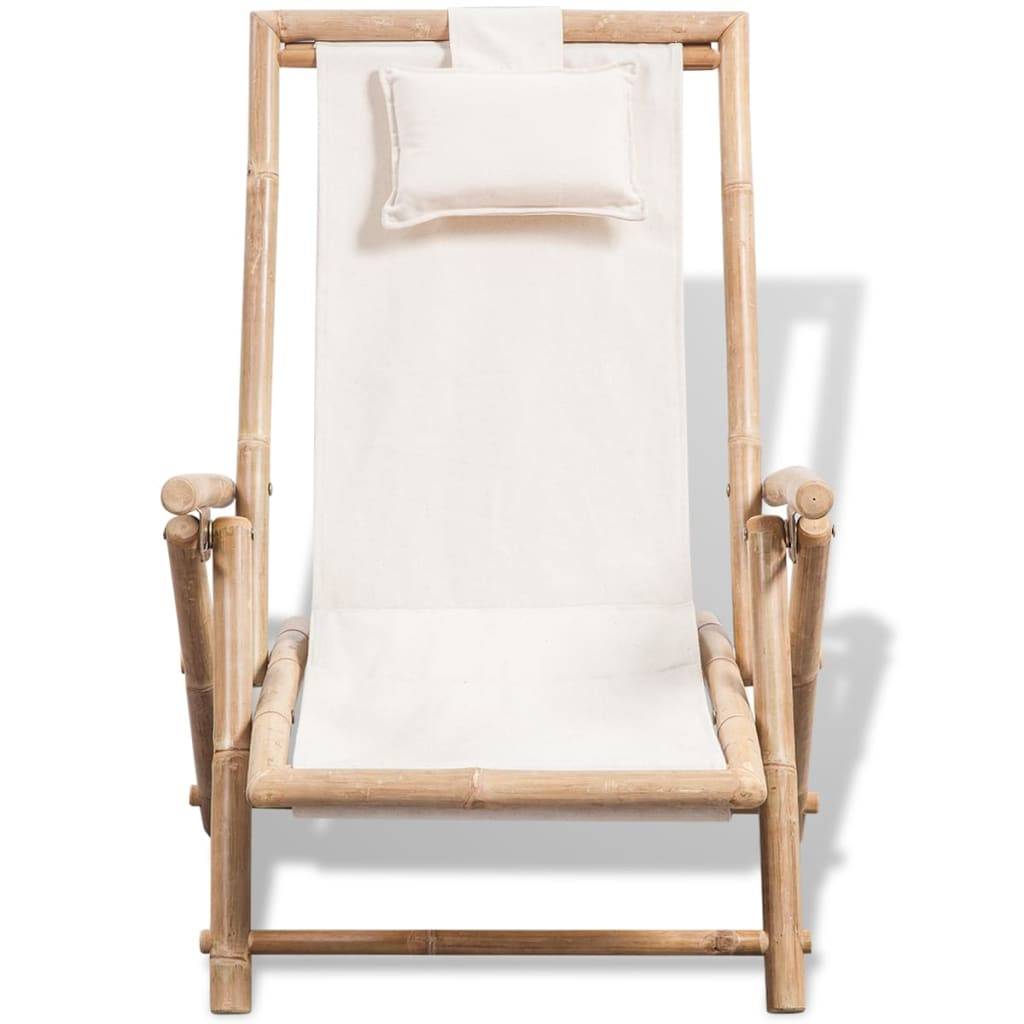 Vidaxl - Chaise de terrasse d'extérieur Bambou vidaXL 41893 - Imagen 2