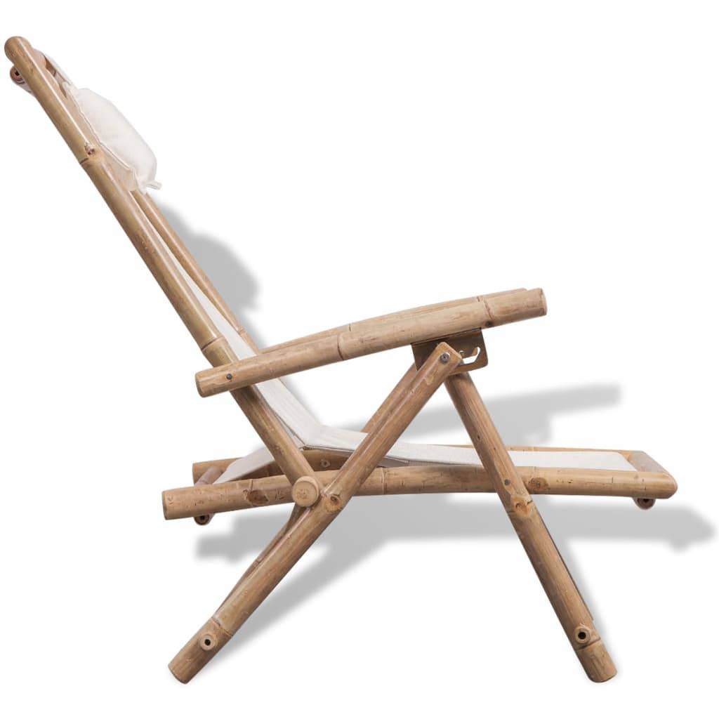 Vidaxl - Chaise de terrasse d'extérieur Bambou vidaXL 41893 - Imagen 5