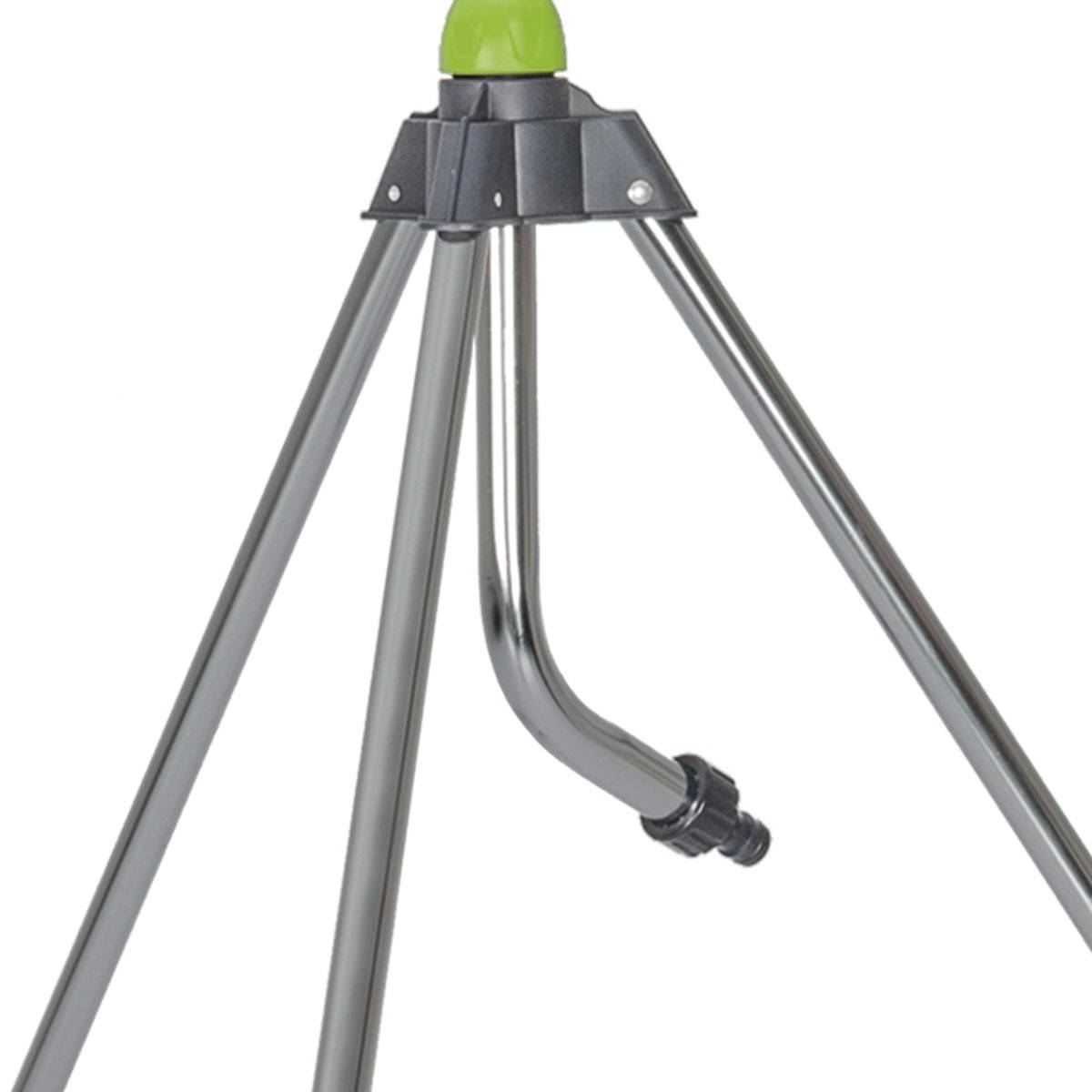 Arroseur de jardin rotatif sur trépied Alu Portée max 14 m Raccord rapide VITO - Image 4