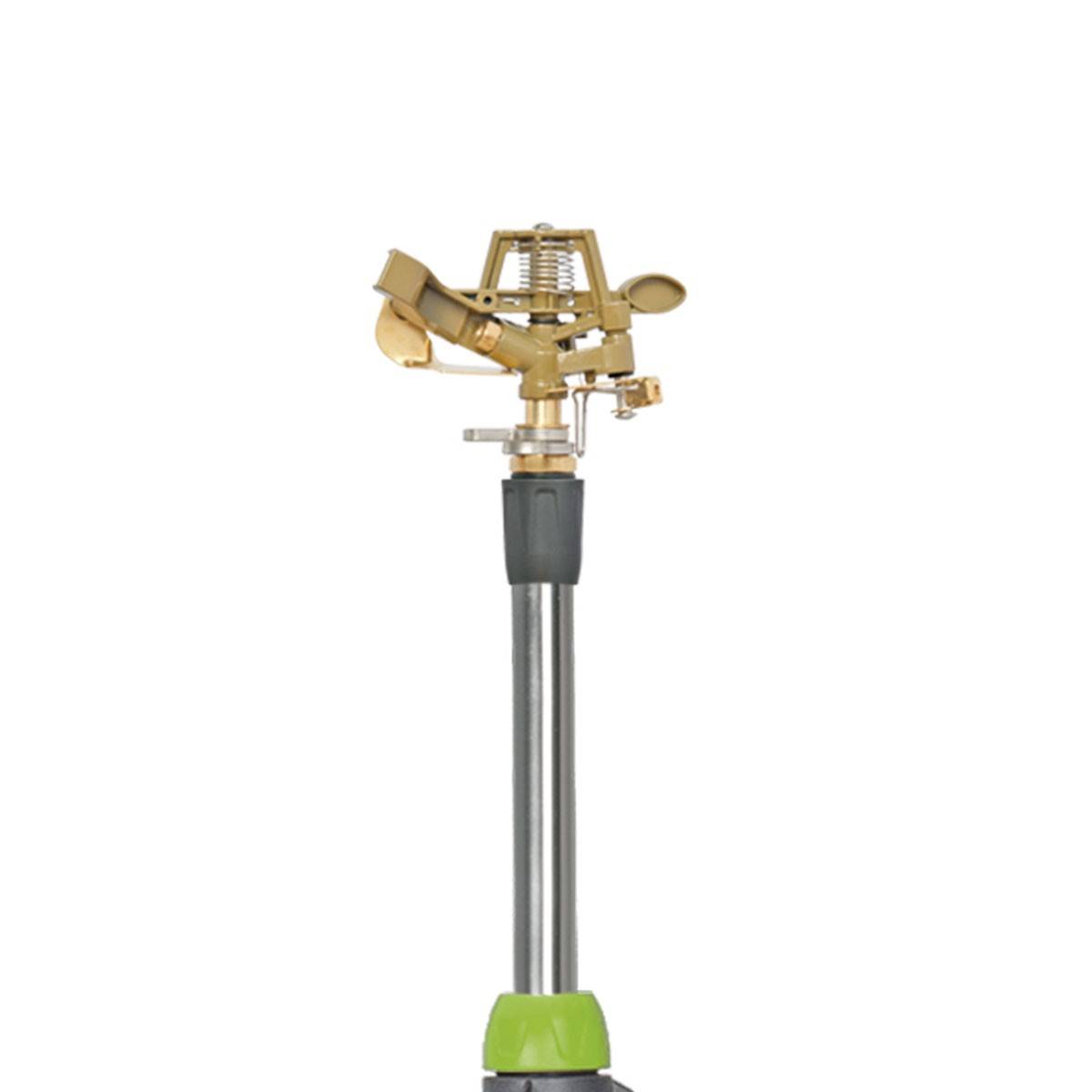 Arroseur de jardin rotatif sur trépied Alu Portée max 14 m Raccord rapide VITO - Image 5