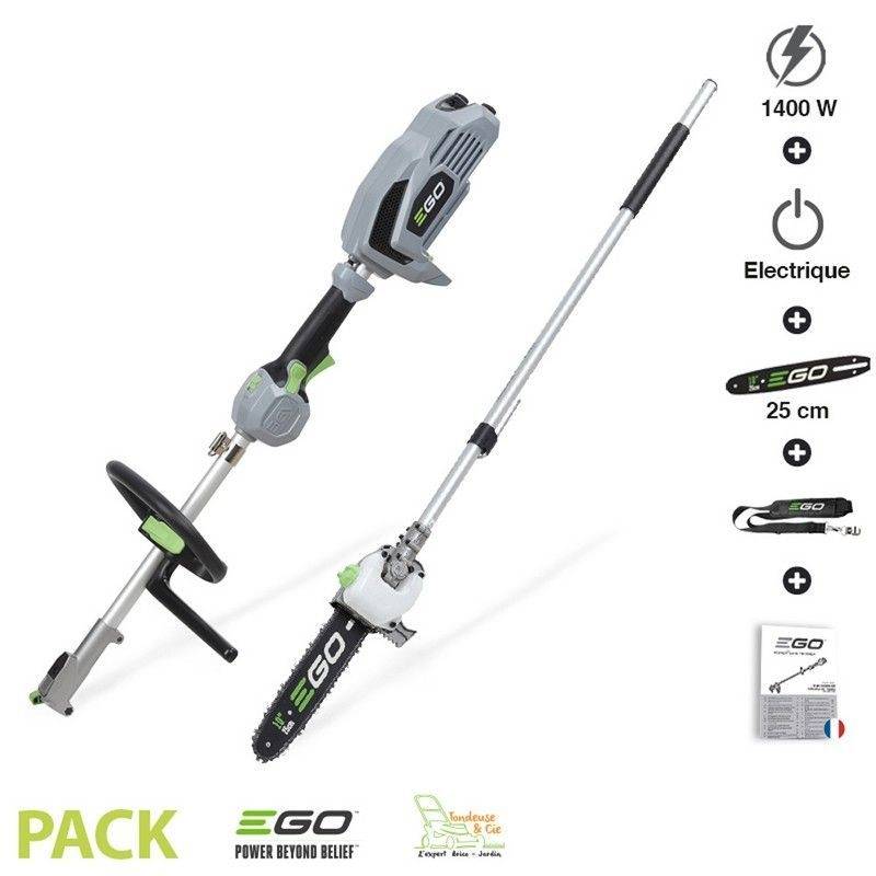 Ego Power + - Pack multifonction élagueuse sur perche sans fil guide Oregon 25cm Ego Power - Imagen 1