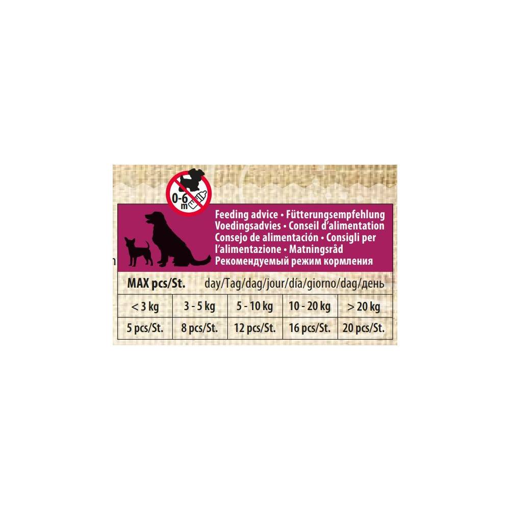 Friandise pièces canard Hapki BBQ pour chien 85 g sans gluten - Imagen 3