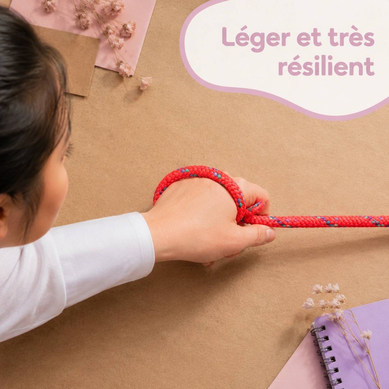 Corde Polypropylène Tressée Léger Résistance UV Professionnel Extérieur Intérieur - Image 3