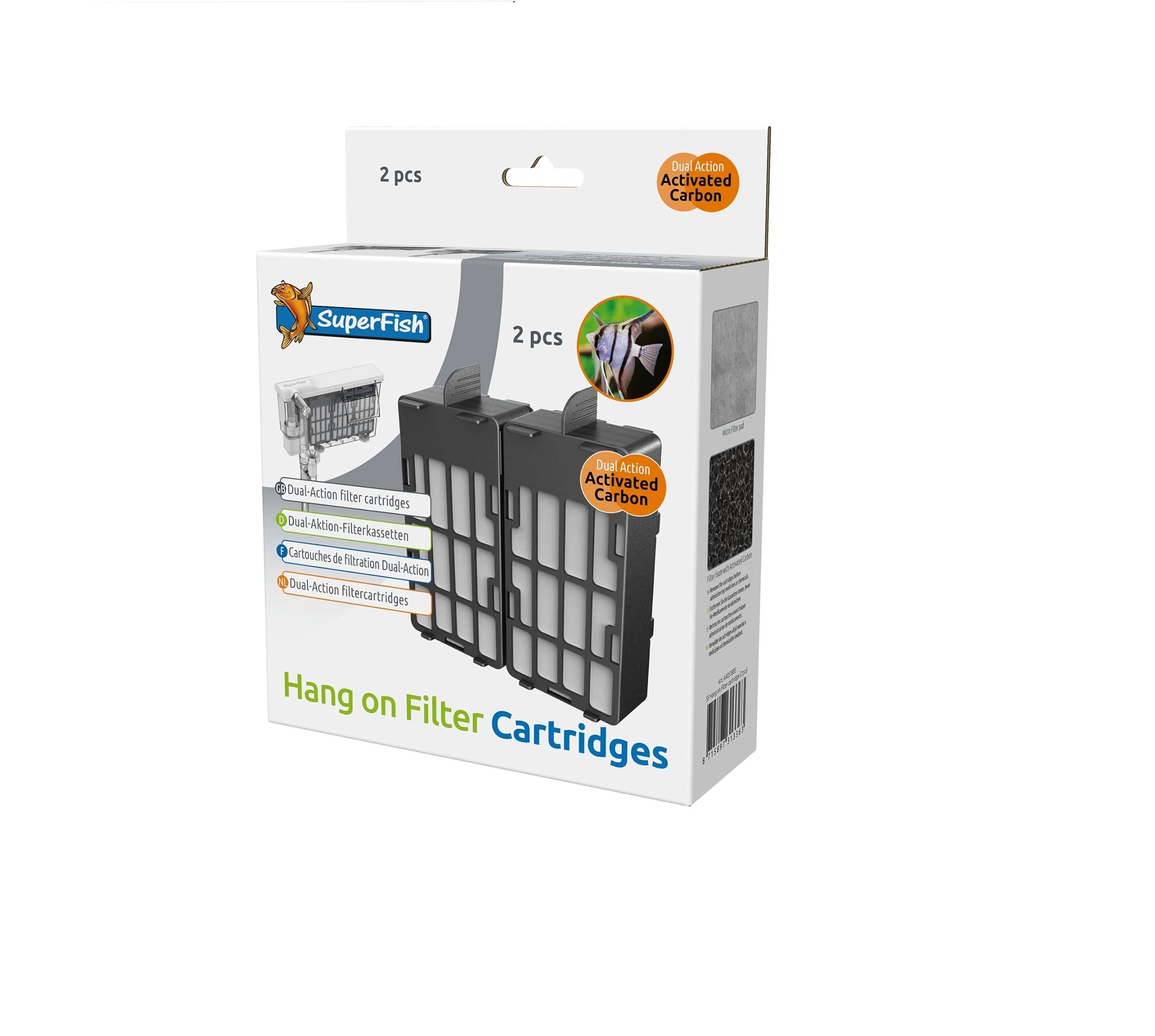 Superfish - Cartouches de rechange pour filtre Hang-On Superfish - SUPERFISH