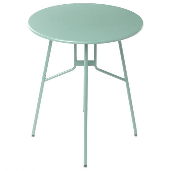 Table ronde, 4 Personnes Métal Vert clair TALTAL - Beliani - Image 3