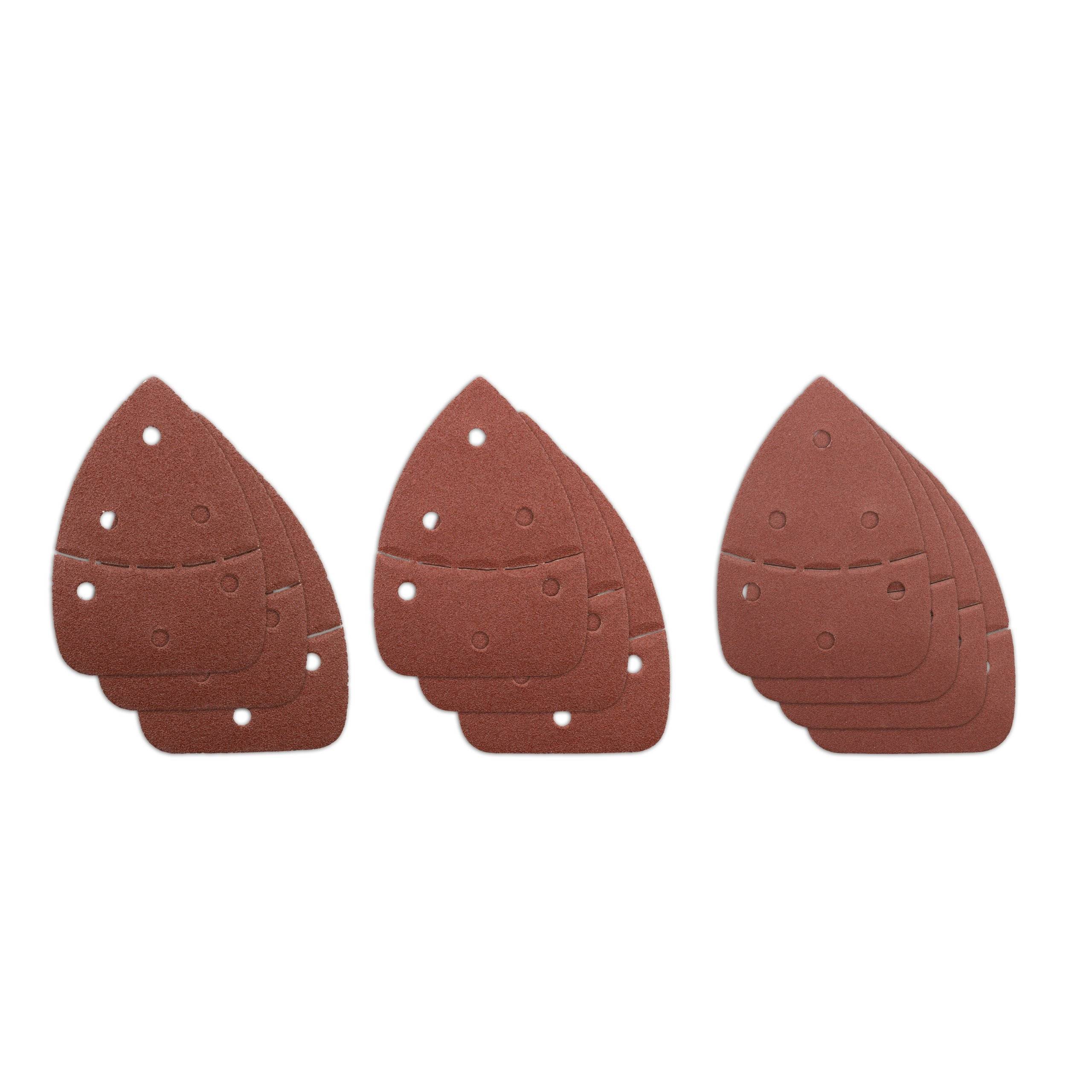 Ryobi - Juego de 10 hojas de lijado triangulares delta SCS10A - RYOBI