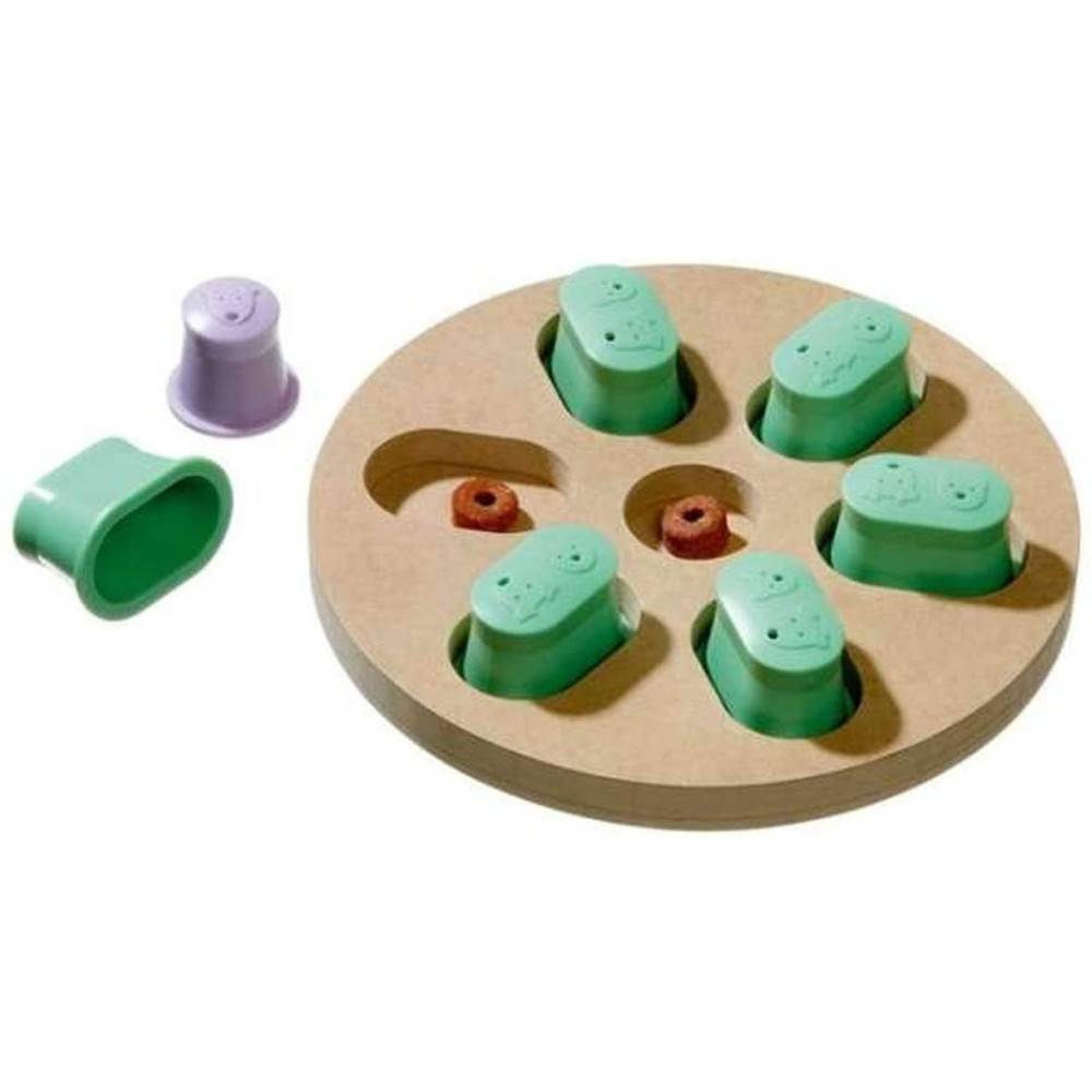 Flamingo - jeu de stratégie pour chien cache friandises DOGGY Brain train Discover ø 25 x 4.5 cm - Imagen 1