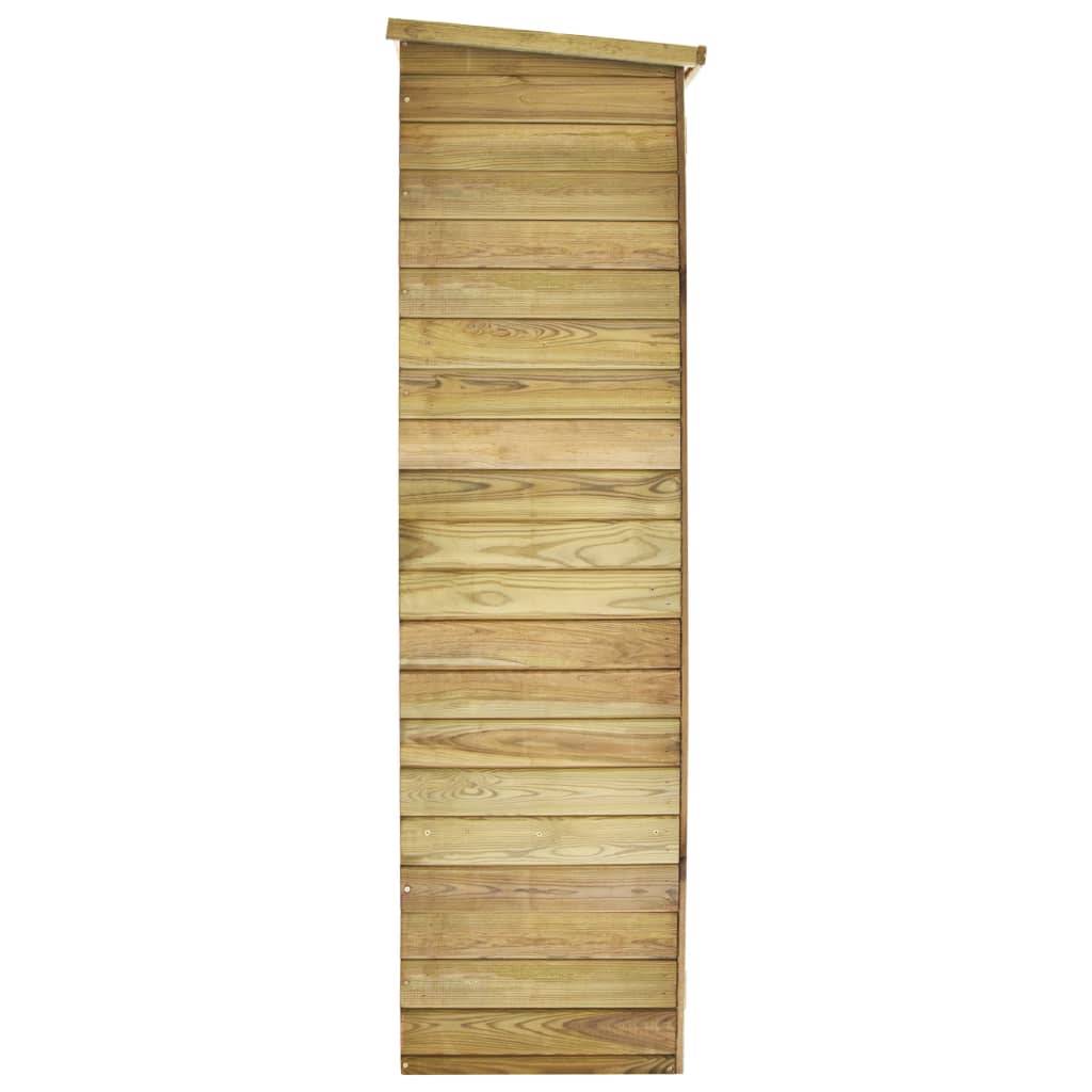 Maison Chic - Abri de jardin 0.62m² Abri pour outil - 123x50x171 cm Pinède imprégnée - Meuble Pro MAISON CHIC - Imagen 5