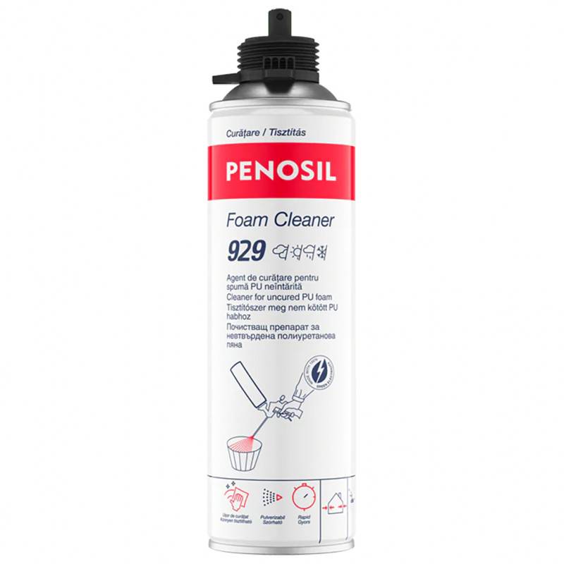 Bostik - Pack 11 Mousses expansives PU pistolable P305 Foam'n'Fill 750ml BOSTIK + Nettoyant FoamCleaner 929 500ml + Pistolet manuel - Image 3