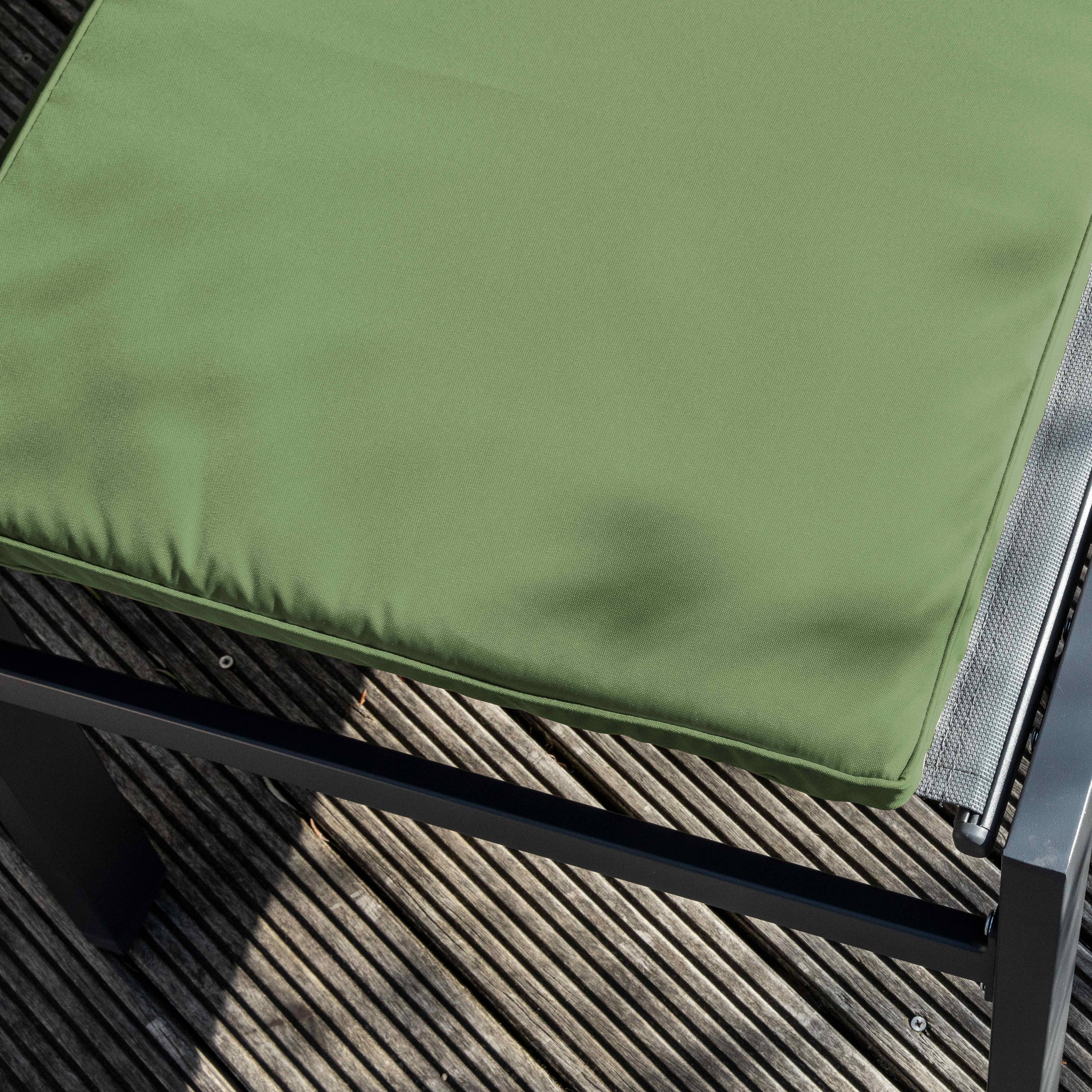 Oviala - Coussin bain de soleil polyester vert cactus 186x53x5 cm Picchu - Oviala - Imagen 6
