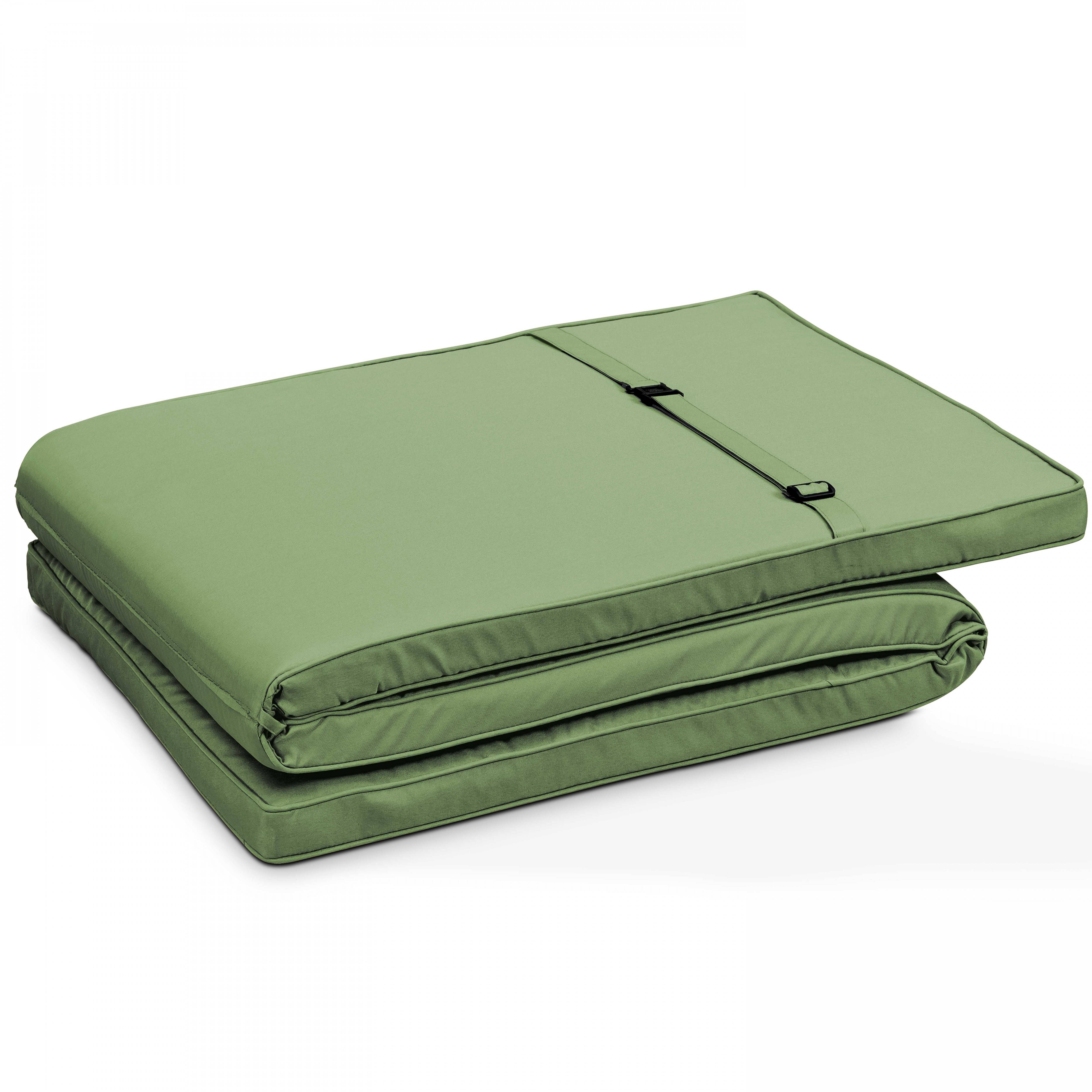 Oviala - Coussin bain de soleil polyester vert cactus 186x53x5 cm Picchu - Oviala - Imagen 3