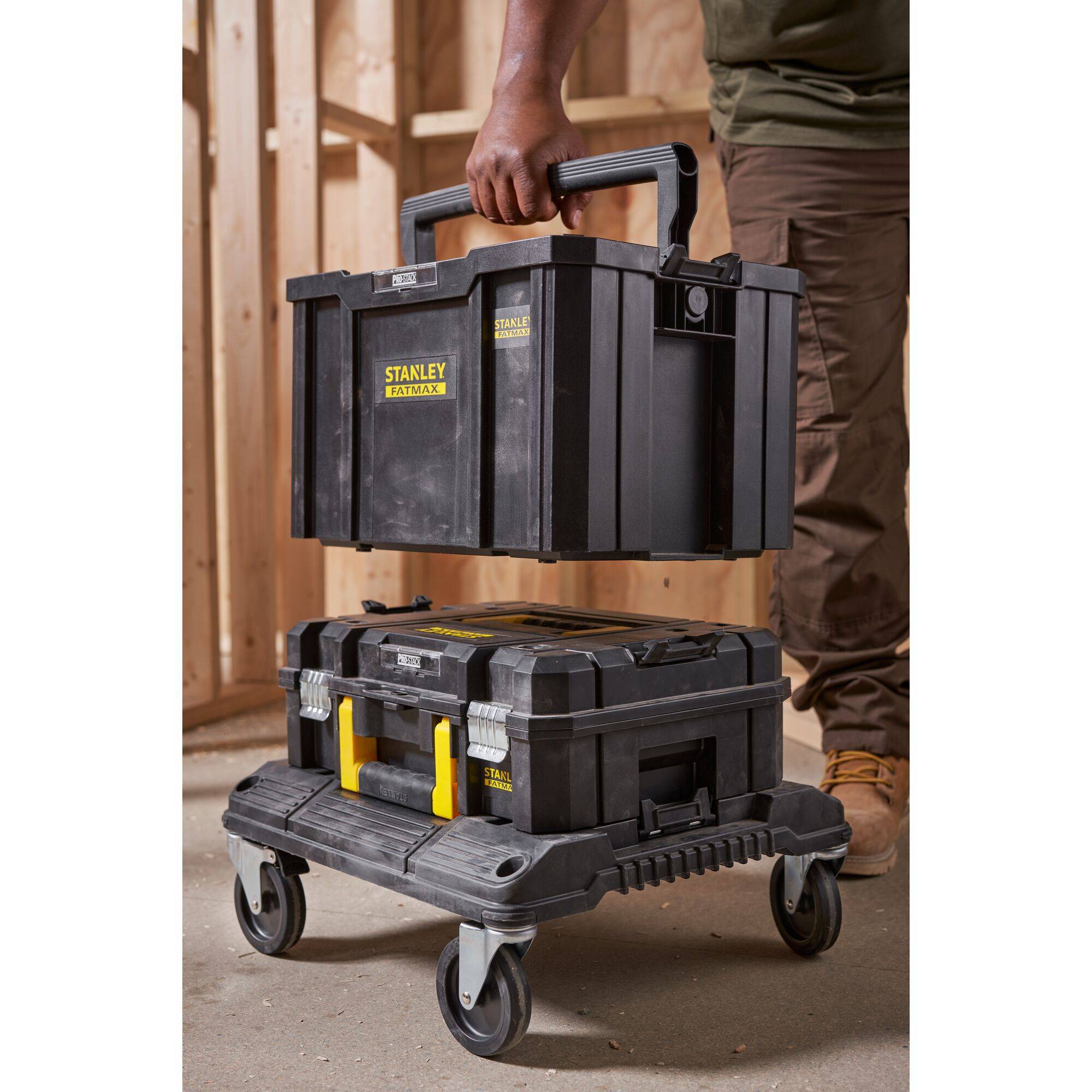 stanley - STANLEY FATMAX Panier Porte-outils PRO-STACK - FMST1-75794 - Imagen 3