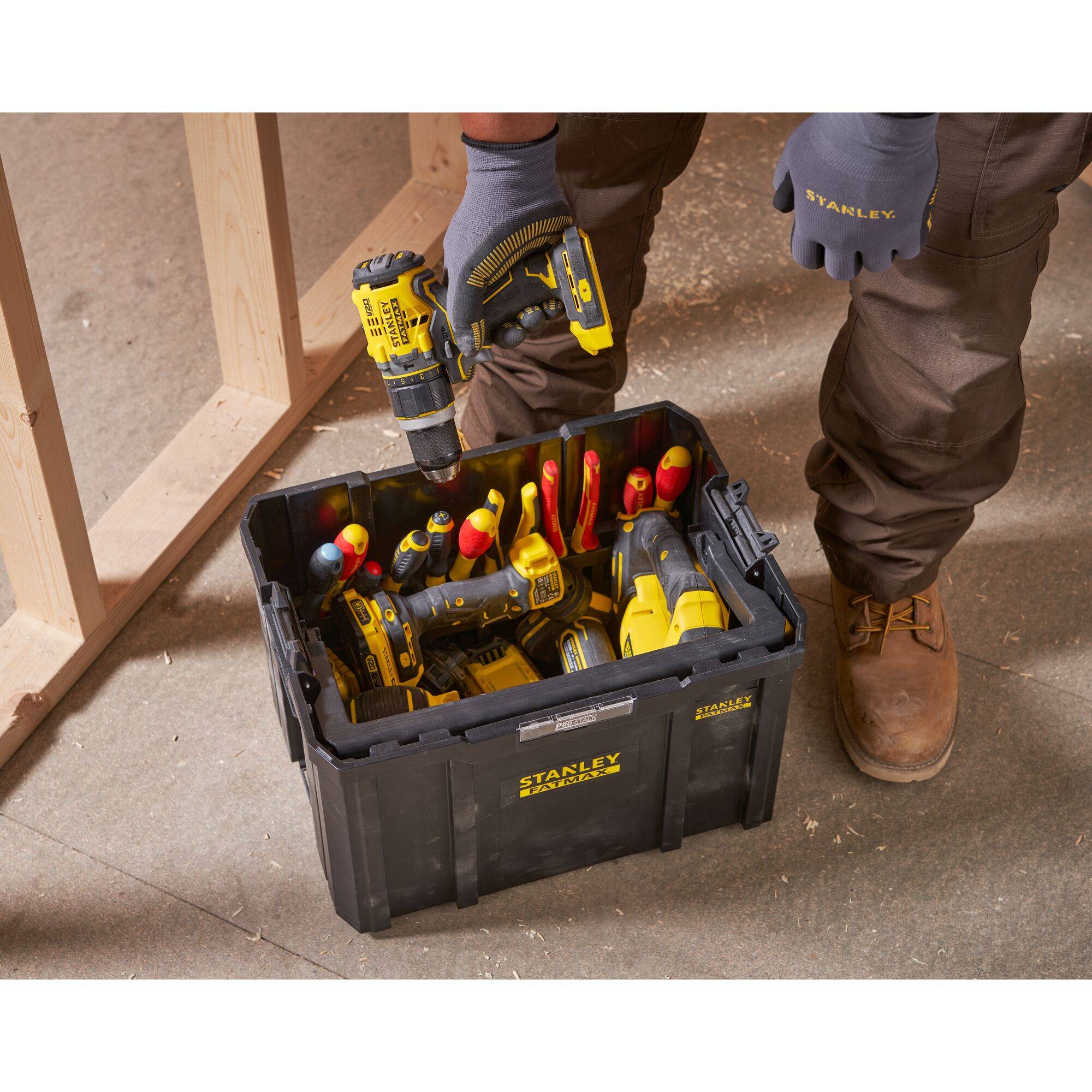 stanley - STANLEY FATMAX Panier Porte-outils PRO-STACK - FMST1-75794 - Imagen 6