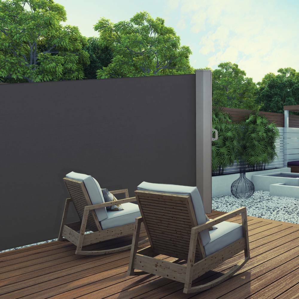 Terre Jardin - Paravent extérieur rétractable 1,6 x 4 m - Imagen 2