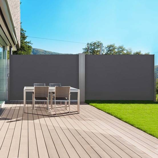 Terre Jardin - Paravent extérieur rétractable 1,6 x 4 m - Imagen 6