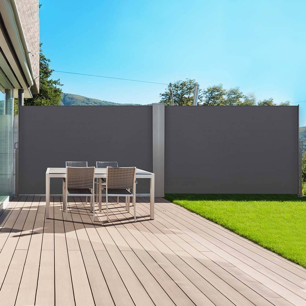Terre Jardin - Paravent extérieur rétractable 1,6 x 4 m - Imagen 6