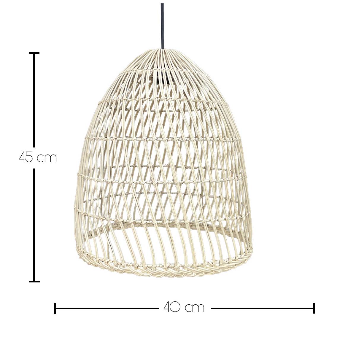 Lumisky - Suspension nomade PAULO NOMAD H45cm - Imagen 6