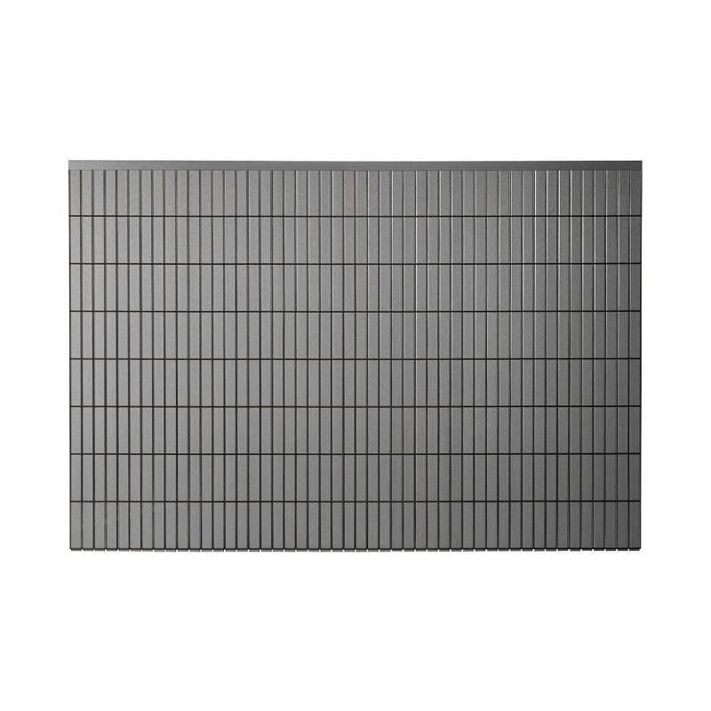 Kit complet grillage rigide occulté composite L 10m H 1m83 gris à sceller - Easy Clôture - Image 6