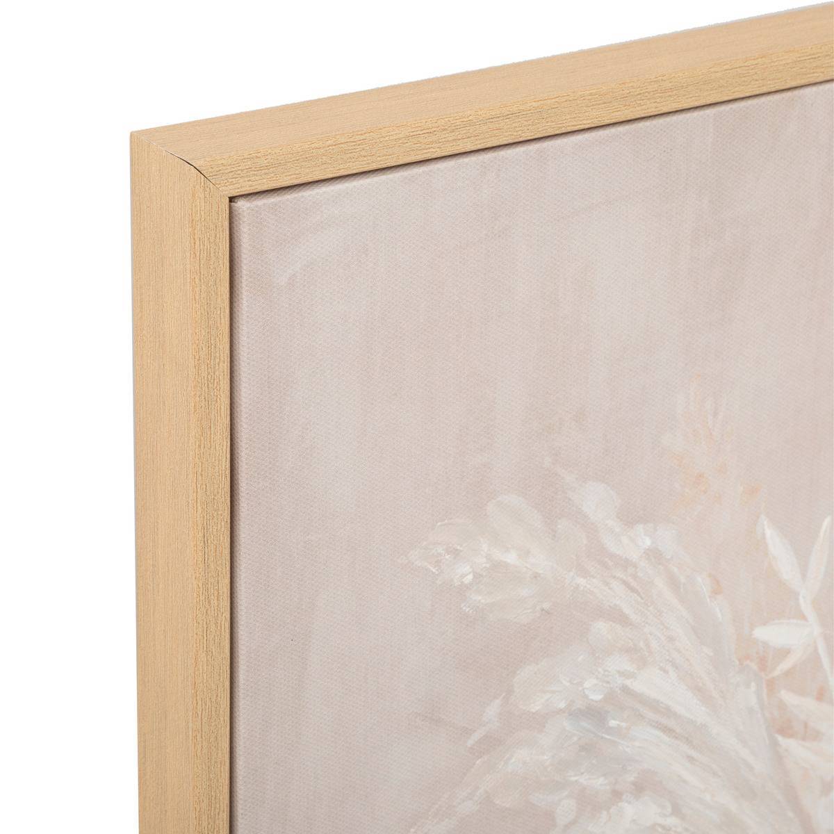 Atmosphera - Toile "Tida" bois 50x70cm - Atmosphera Créateur d'intérieur - Image 3