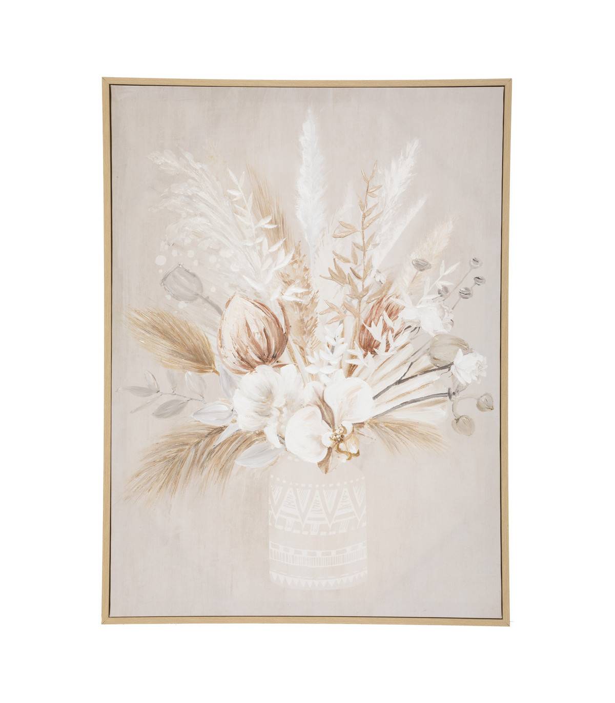 Tableau Toile murale encadrée peinte Bouquet poétique 50 x 70 cm - Imagen 1