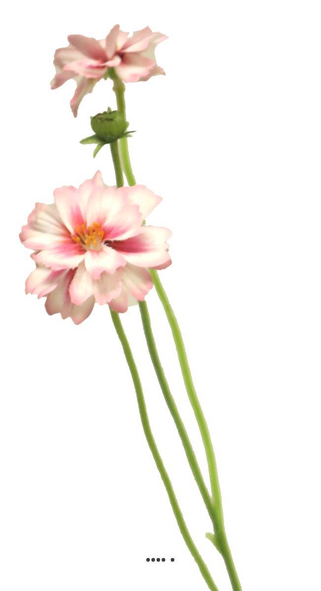 Artificielles - Centaurée artificielle, 3 ramures, H 64 cm Rose-crème - BEST - couleur: Rose-crème - Imagen 4