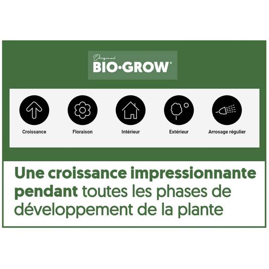 Engrais croissance BIO.GROW 10 litres - BIOBIZZ - Image 2