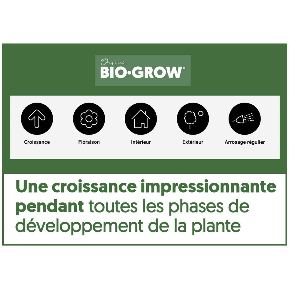 Engrais croissance BIO.GROW 10 litres - BIOBIZZ - Image 2