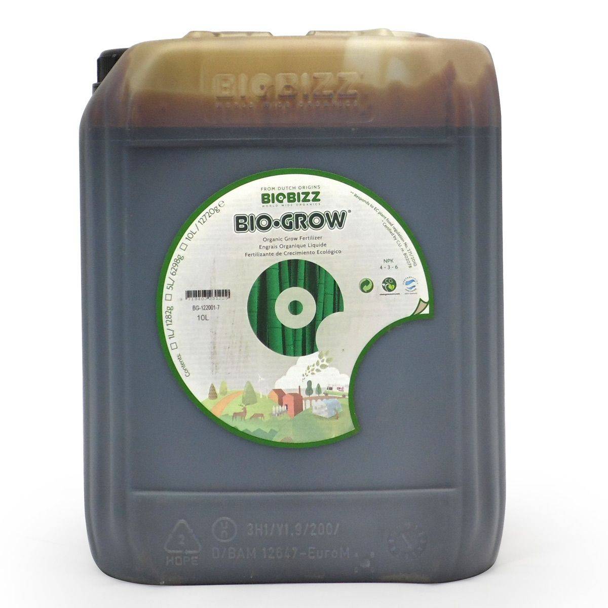 Engrais croissance BIO.GROW 10 litres - BIOBIZZ - Image 3