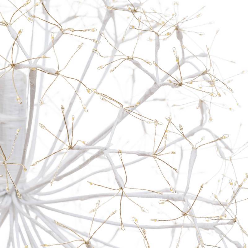 Lotti - Branche Sphère Riche RICH Blanche Ø60cm 1200 MicroLED FlashLED avec Rameaux Lotti - Imagen 3