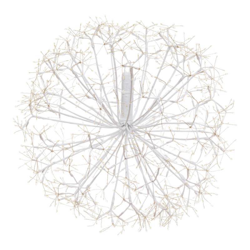 Lotti - Branche Sphère Riche RICH Blanche Ø60cm 1200 MicroLED FlashLED avec Rameaux Lotti - Imagen 5