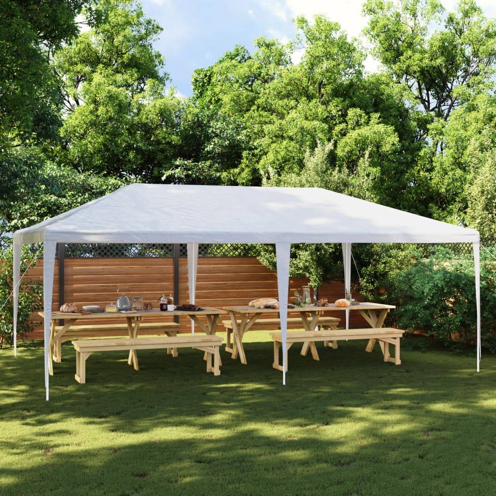 Maison Chic - Tonnelle de jardin - Tente de réception 4x6 m Blanc - Meuble Pro - Imagen 2