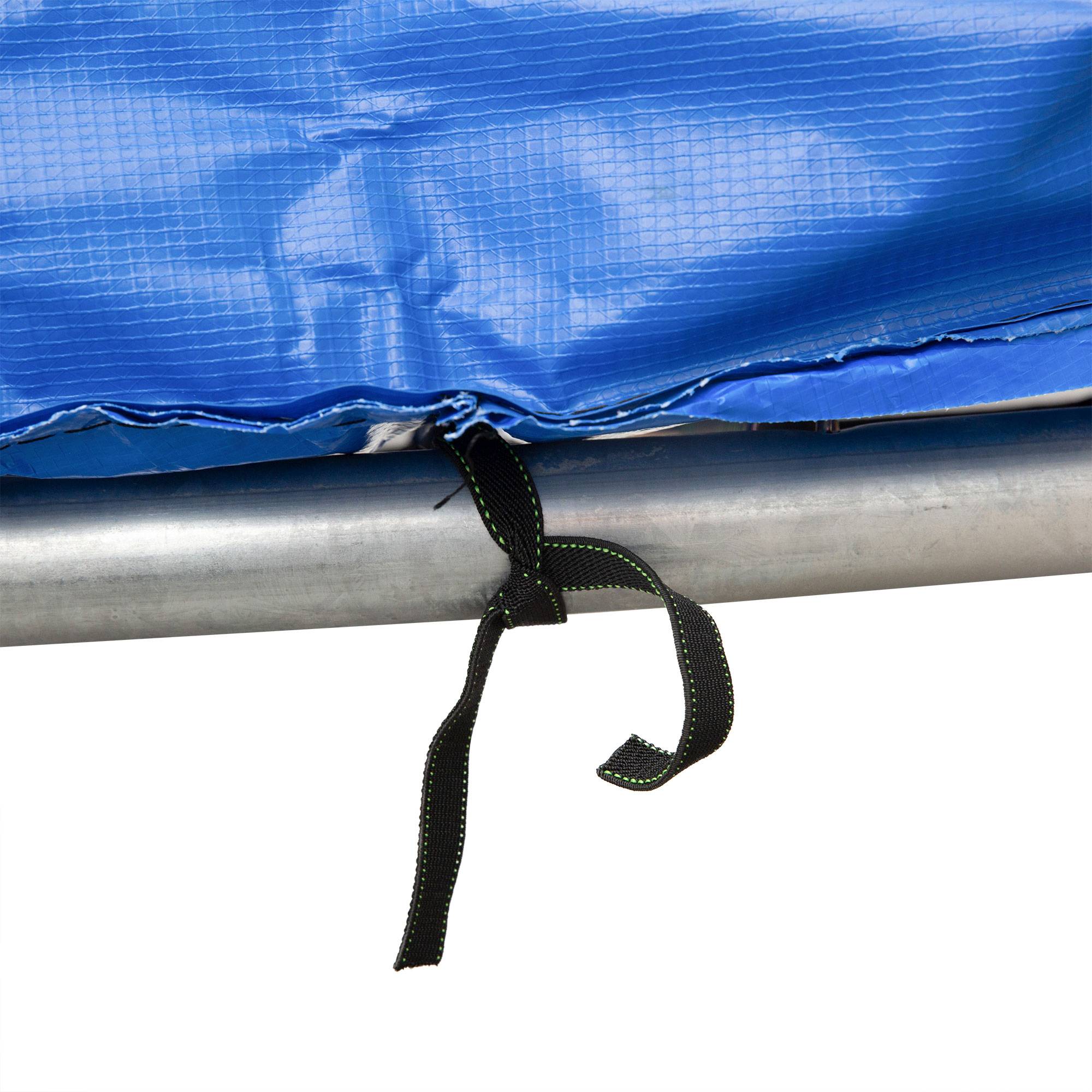 Homcom - Couvre-ressort trampoline Ø 305 cm - coussin de protection des ressorts - rembourrage 1,5 cm - PVC bleu - HOMCOM - Imagen 7