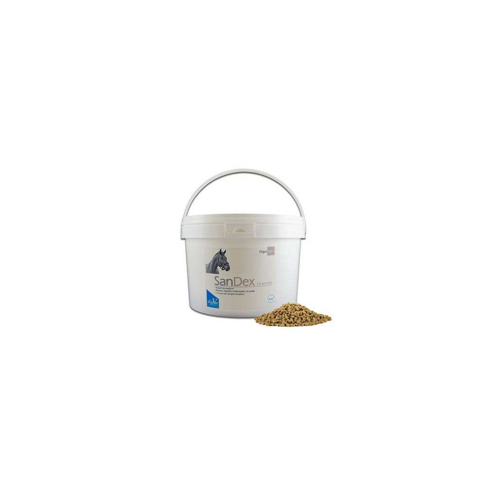 SANDEX Granulés Pommier Nutrition - Psyllium pour Cheval 10 kg