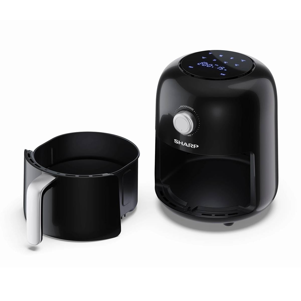 Friteuse sans huile 4l 1300w noir AF-GS404AE-B Sharp - Image 2