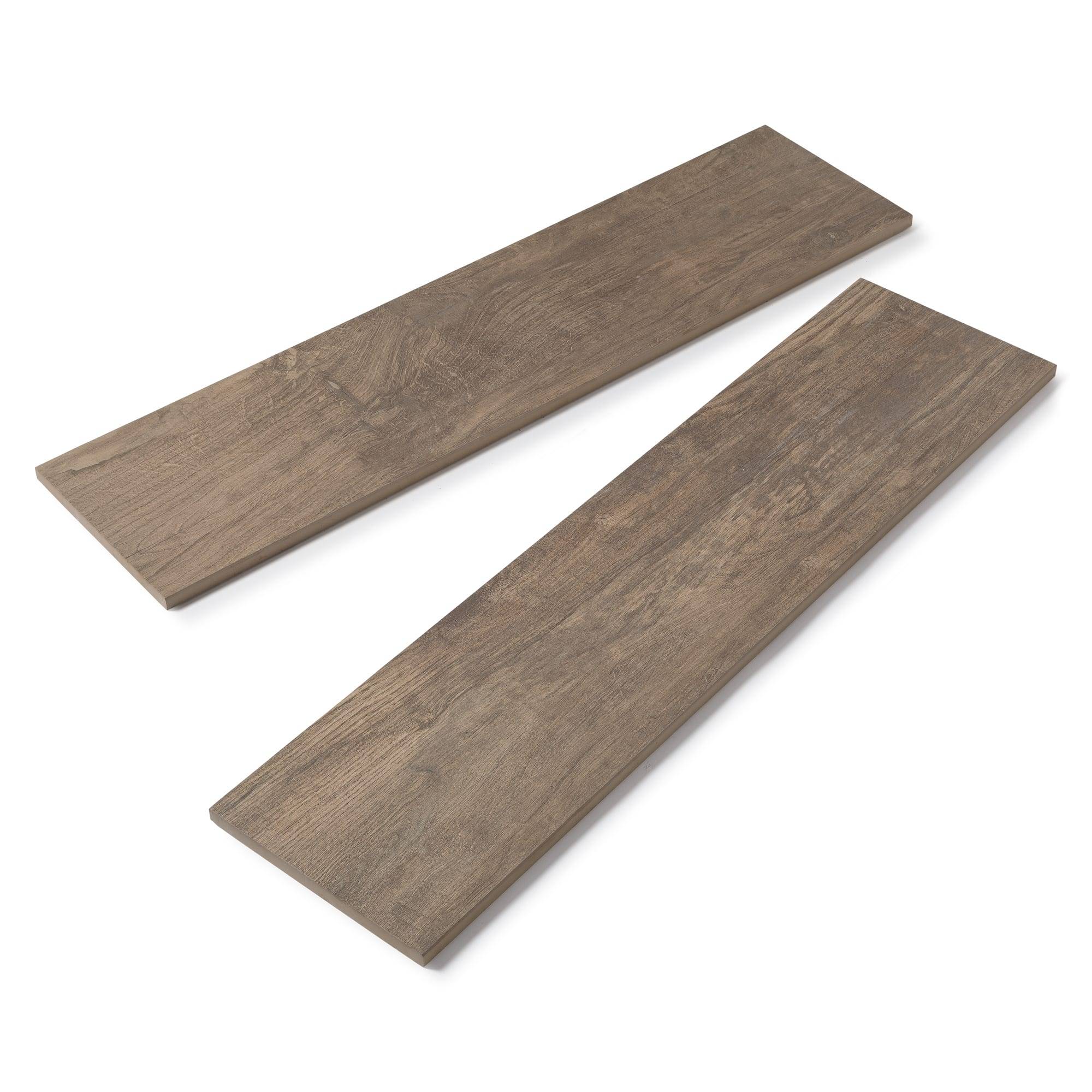 Margelle de piscine effet Bois Bois Marron 120x30x2 cm Bord Droit Legno - RO'MA CARRELAGE - Image 4