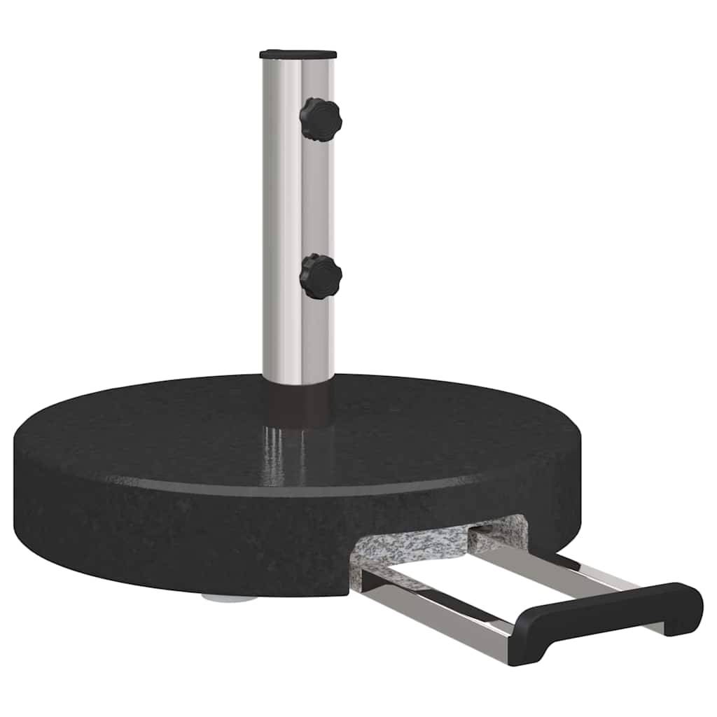 Vidaxl - Pied de parasol Noir Ø 45 x 37,5 cm Granite vidaXL 42002811 - Image 2