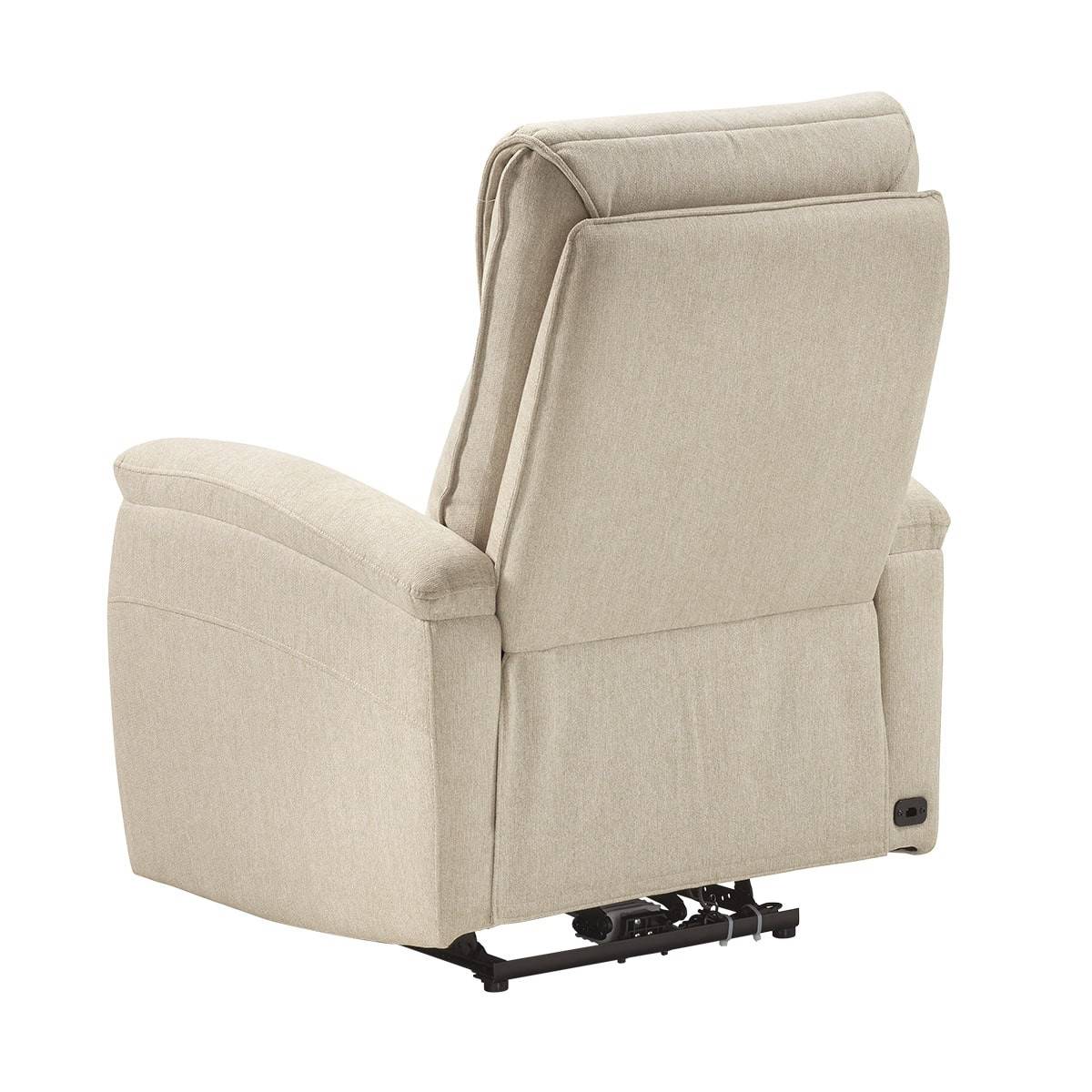 ALTOBUY - Fauteuil Electrique Tissu Polyester Beige - SARAGOSSE - Image 8