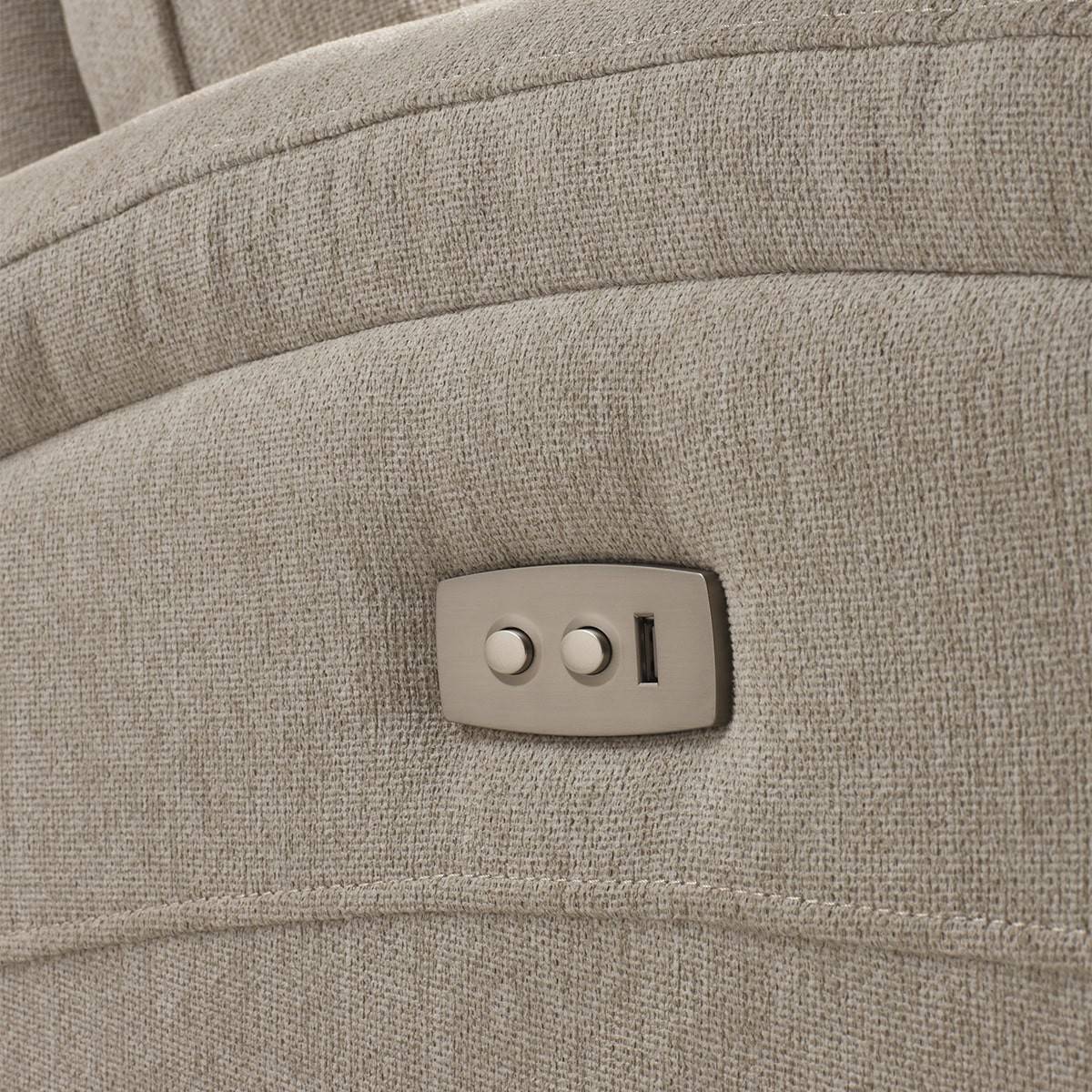 ALTOBUY - Fauteuil Electrique Tissu Polyester Beige - SARAGOSSE - Image 4