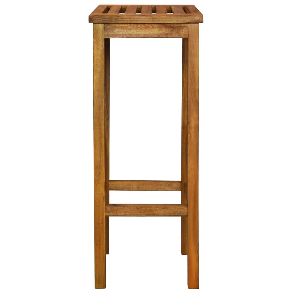 Helloshop26 - Ensemble de bar de jardin 5 pièces bois d'acacia massif - Imagen 7