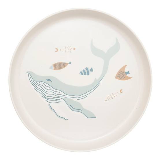 Set Repas 5 Pièces Bébé "Seav" 26cm Blanc - Image 3